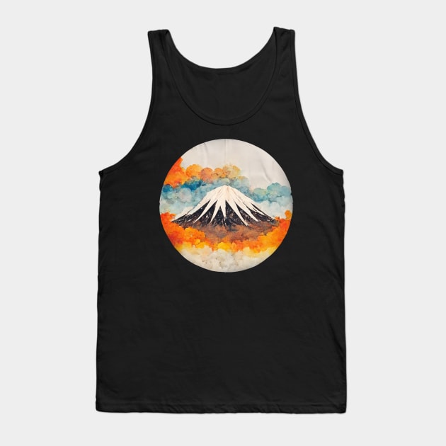 Mt. Fuji Tank Top by Aaron Ochs